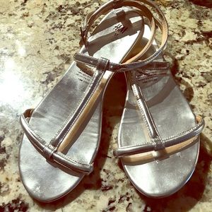 H&M silver sandals